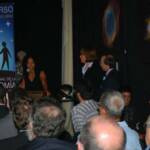 La Dra.Mayra Lebron brindó una buena descripción de las fotos astronómicas que adornaban el Ateneo Puertorriqueño durante la actividad.