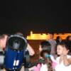 Los asistentes disfrutaron de hermosas vistas de nuestra Luna, el planeta Saturno,  y estrellas binarias, entre otros.