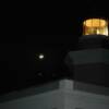 Inusual conjuncion entre los planetas Venus y Jupiter, y nuestra Luna; estos formaron un hermoso triangulo en el cielo. Foto tomada desde el Faro de Cabo Rojo por Eddie Irizarry.