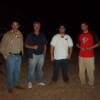 Eddie, Joaquin Perez, Agustin Rivera, y David Pinto, en la Noche de Observacion de Abril del 2009.