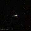 Albireo es una hermosa estrella doble. Una es azulosa y la otra amarillenta. Foto por Carlos Casaldeiro tomada en una de nuestras Noches de Observación (Agosto 2009).