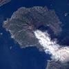 Volcán Sakurajima en Kyusyu, al sur de Japón. HACIENDO ERUPCION !  Foto captada el 17 de marzo del 2010.