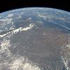 Venezuela, vista desde el espacio el sábado 27 de marzo del 2010.
